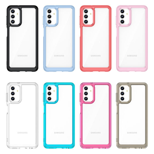 Samsung Galaxy M Serie Galaxy M13 TPU Transparent Einfach Handyhülle – Bild 6