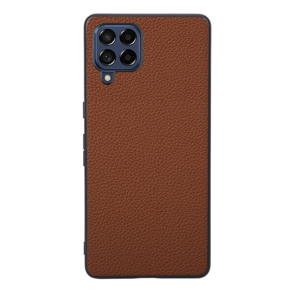 Samsung Galaxy M Serie Galaxy M53 5G Einfach Handyhülle Litschi-Hautmuster – Bild 9