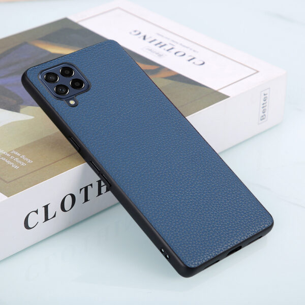 Samsung Galaxy M Serie Galaxy M53 5G Einfach Handyhülle Litschi-Hautmuster – Bild 4