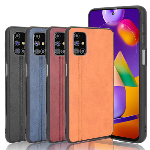 Samsung Galaxy M Serie Einfarbig Handyhülle Einfach Galaxy M31s – Bild 2