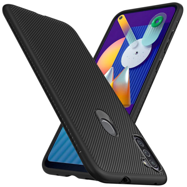 Samsung Galaxy M Serie Einfach Galaxy M11 Einfarbig TPU Handyhülle – Bild 5
