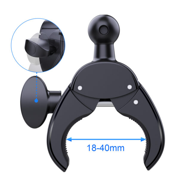 Handyhalterung Fahrrad Einfach Schwarz Universal Handyhalter – Bild 3